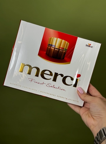 Конфеты «Merci» ассорти 250г от интернет-магазина цветов в 